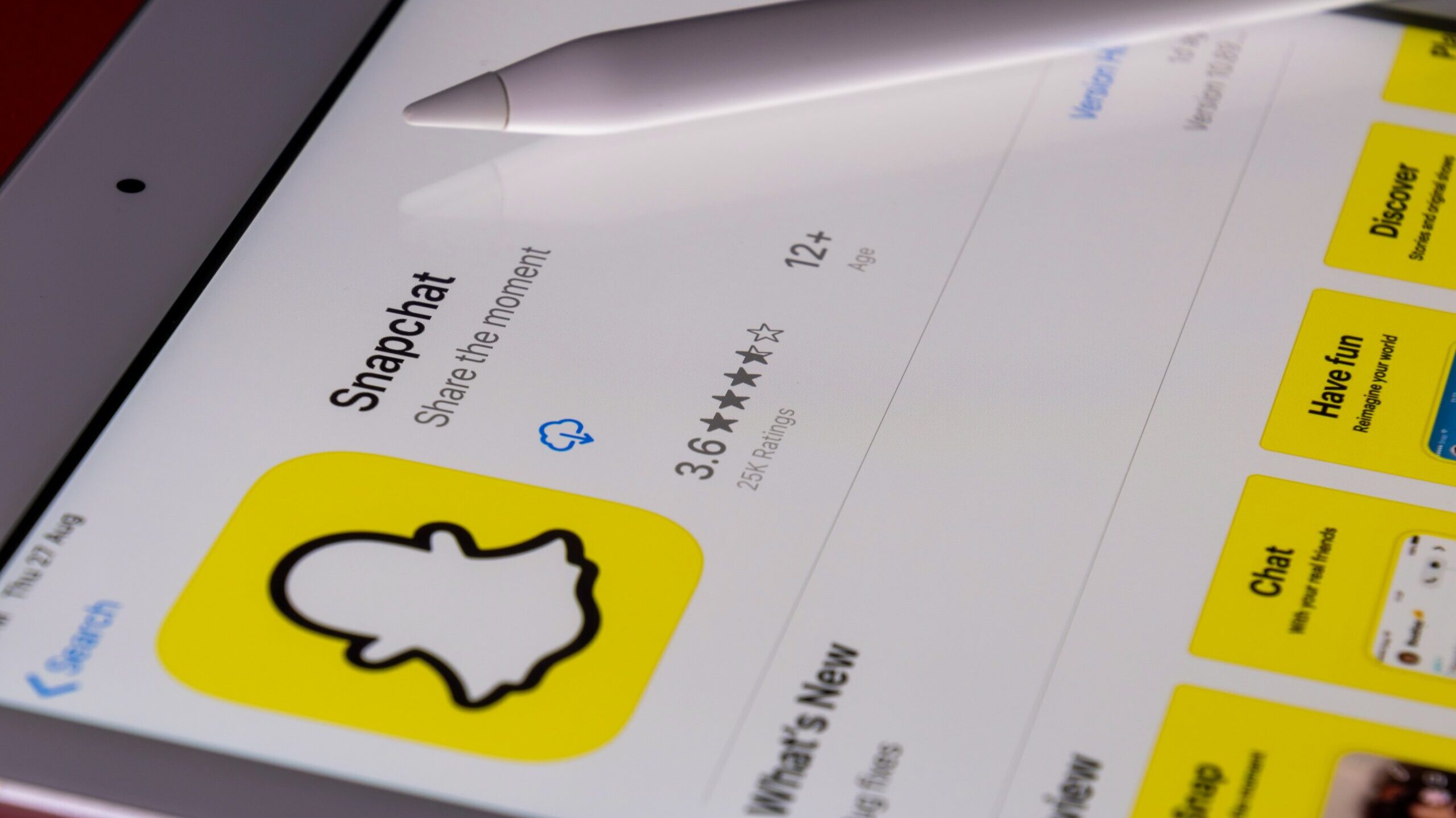 Snapchat Memories storage