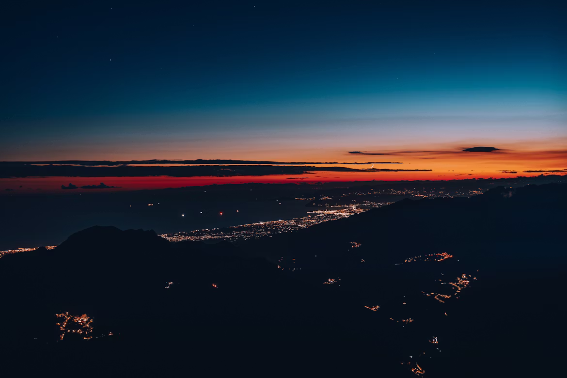 Be comfortable in the discomfort: Sunrise after a storm